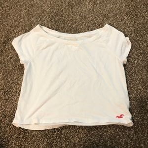 Off the shoulder crop top